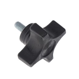 10 pcs : 2825-C - KNOB 4 ARM 1/4'-20 NYLON