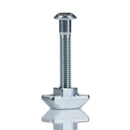1 pcs - Bosch Rexroth Bolt Connector Connecting Component, Strut Profile 30 mm, 40 mm, 45 mm, 50 mm, 60 mm, Groove Size 8mm