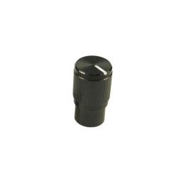 10 pcs : FC7257 - KMK10E KNOB BLACK 6MM SPLINE