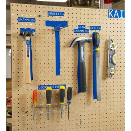 10 pcs : 143121 - PEGBOARD HOOKS