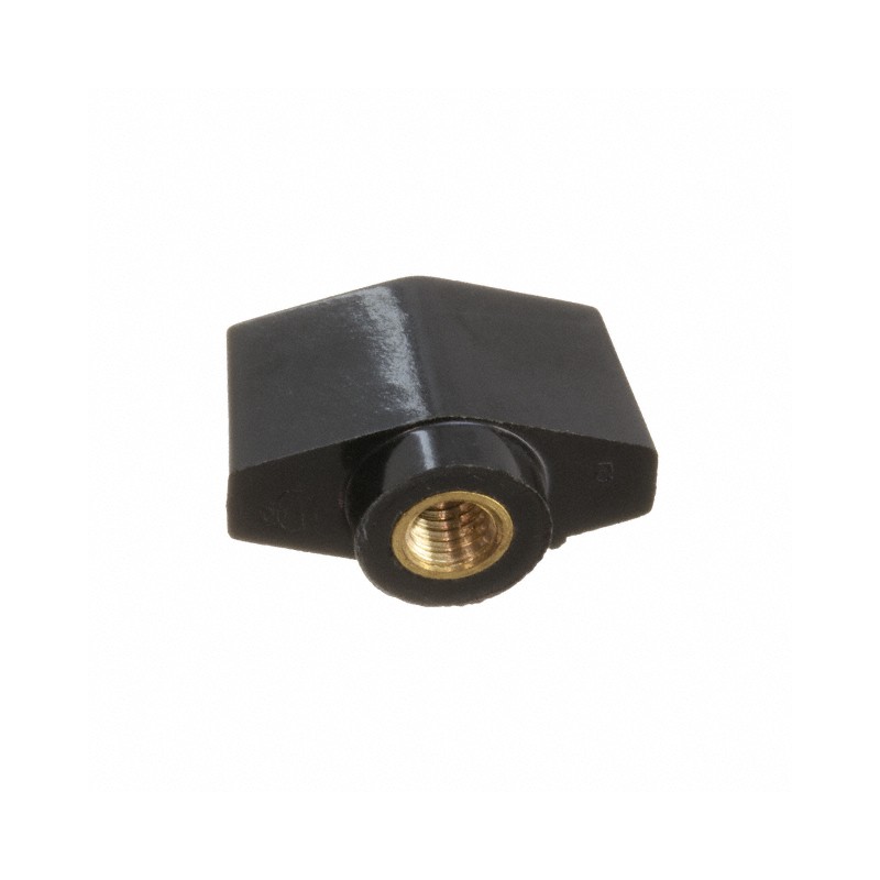 10 pcs : 3085-P - KNOB SMOOTH M6 X 1 PHENOLIC