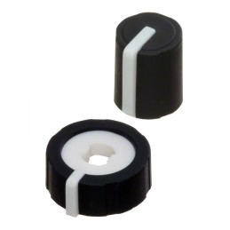 10 pcs : 1107 - KNOB TWO-SHOT 18.3 DIA 20.8MM