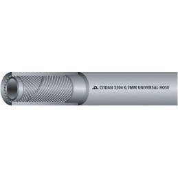 1 pcs - RS PRO Hose Pipe, EPDM, 12.7mm ID, 21.5mm OD, Grey, 25m