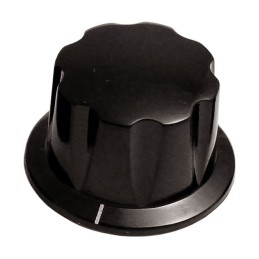 10 pcs : 1920AU - KNOB FLUTED W/SKIRT 0.250' PHEN