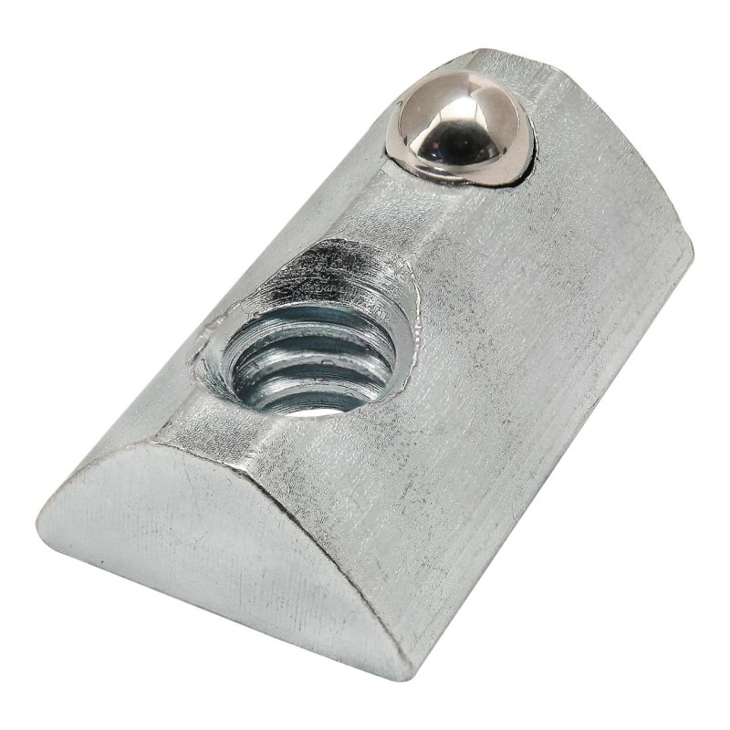 10 pcs : 3916 - 15 S 1/4-20 DROP IN T-NUT W/BALL