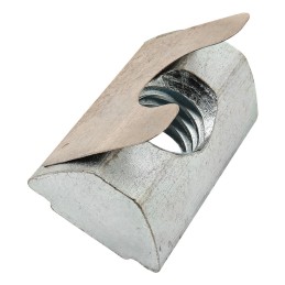 10 pcs : 13041 - ROLL-IN T-SLOT NUT, STEPPED 8, U