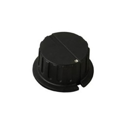 10 pcs : 1155 - KNOB SERRATED W/SKRT 0.250' PHEN