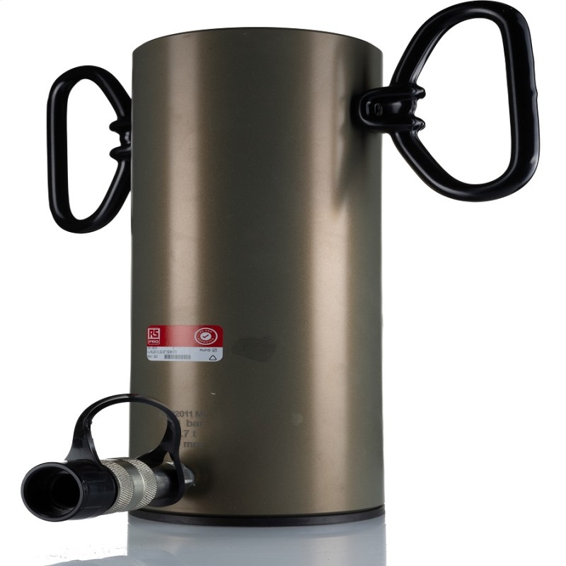 1 pcs - RS PRO Single, Portable Hollow Plunger Hydraulic Cylinders, 30t, 150mm stroke