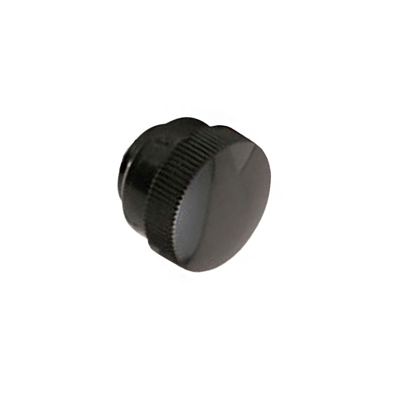10 pcs : 2715-A - KNOB KNURLED 8-32 NYLON