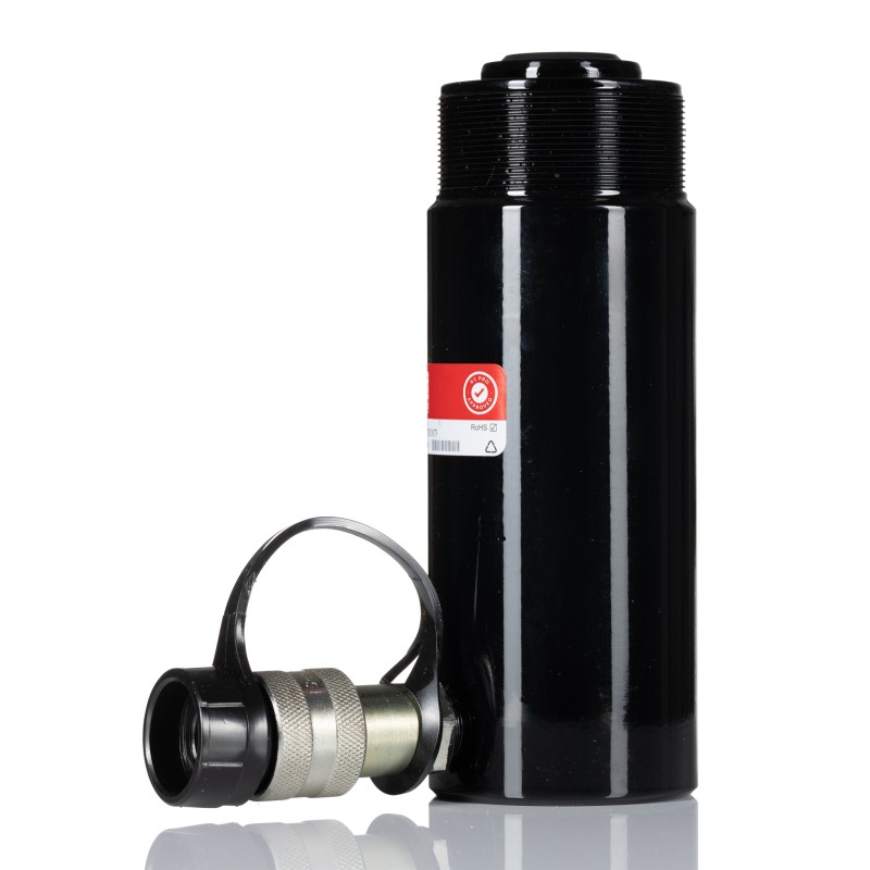 1 pcs - RS PRO Single, Portable General Purpose Hydraulic Cylinder, 15t, 105mm stroke