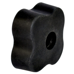 10 pcs : KN02----4S2BS21 - CLAMPING 4 ARM KNOB 1.400 IN DIA