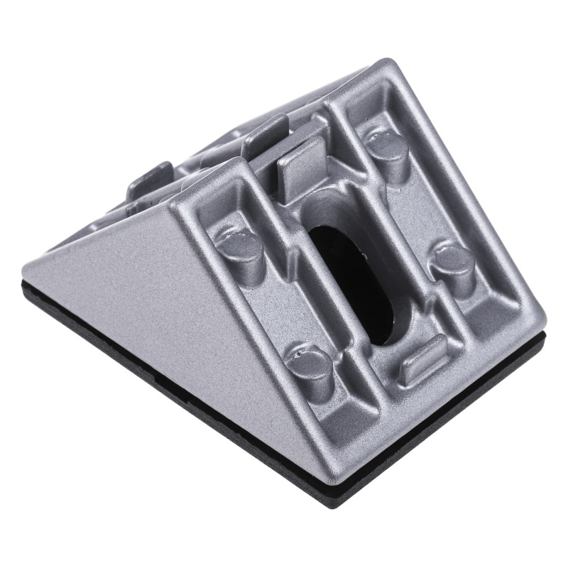 1 pcs - RS PRO Angle Bracket Connecting Component, Strut Profile 40 x 40 x 40 mm, Groove Size 8mm