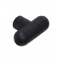 10 pcs : 3081CL - KNOB SMOOTH THERMOPLASTIC