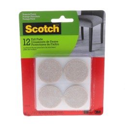 10 pcs : SP803-NA - SCOTCH ROUND FELT PADS SP803-NA