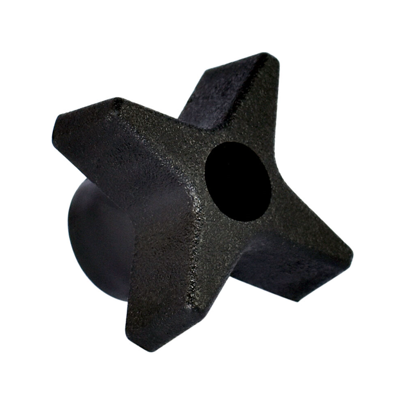 10 pcs : KN5C----4P4--21 - CLAMPING 4 ARM KNOB 1.750 IN DIA