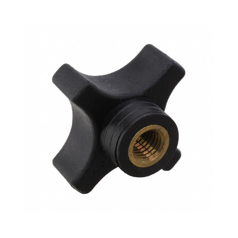 10 pcs : 2825BU - KNOB 4 ARM THERMOPLASTIC