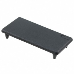 10 pcs : 4030421 - PLASTIC END CAP 40X80MM, BLACK