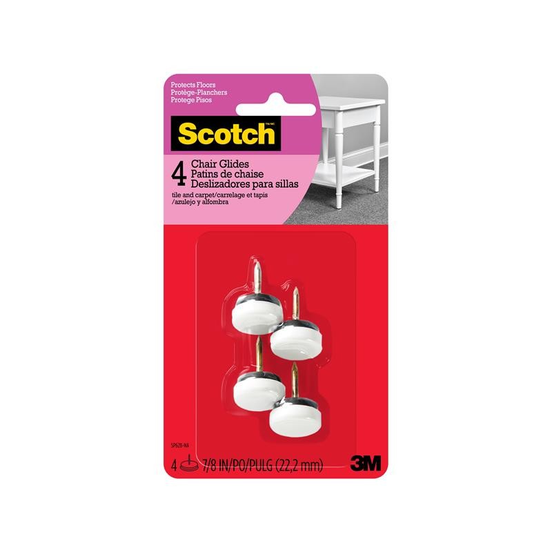 10 pcs : SP628-NA - SCOTCH GLIDES SP628-NA, NAIL-IN