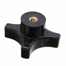 10 pcs : 2830 - KNOB 4 ARM 1/4'-20 PHENOLIC