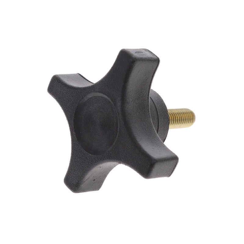10 pcs : 2837DV - KNOB 4 ARM THERMOPLASTIC