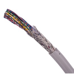 1 Reel of 50 M - Lapp Twisted Pair Data Cable, 16 Pairs, 0.5 mm², 32 Cores, 20 AWG, Screened, 50m, Grey Sheath