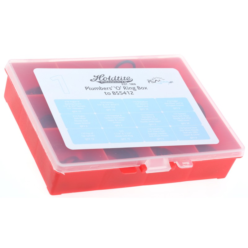 1 pcs - RS PRO 80 x Washer & Seal Kit, 12 Compartments