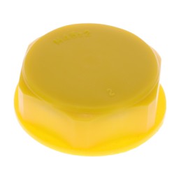 10 pcs : TSC467052A - M45X2 THREADED SEALING CAP:HDPE