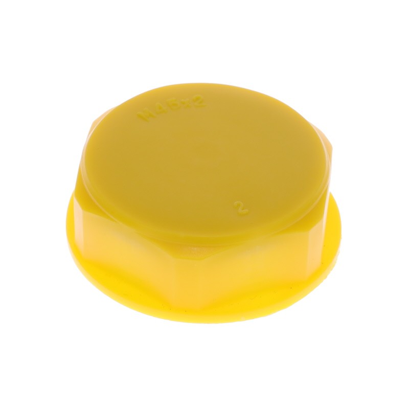 10 pcs : TSC467052A - M45X2 THREADED SEALING CAP:HDPE