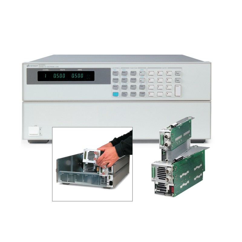 1 pcs - Keysight Technologies Electronic Load Mainframe for Use with N3300A Series Load Modules