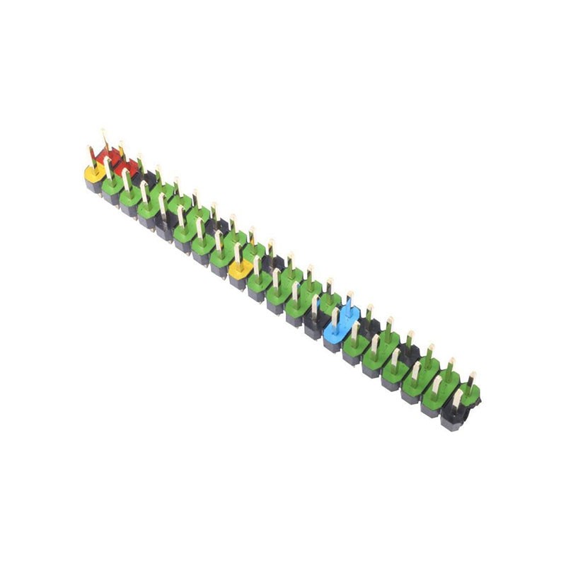 10 pcs : COM1111 - COLOUR-CODED GPIO HEADER FOR PI