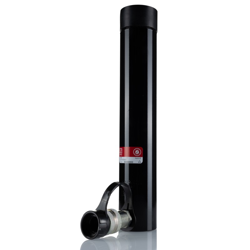 1 pcs - RS PRO Single, Portable General Purpose Hydraulic Cylinder, 10t, 257mm stroke
