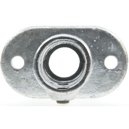 1 pcs - RS PRO Cast Iron Base Flange, 42mm Type 2