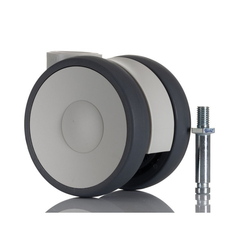 1 pcs - Tente Swivel Castor Wheel, 100kg Capacity, 100mm Wheel