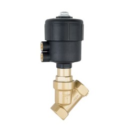 1 pcs - Norgren Angle Seat type Pneumatic Actuated Valve, G 1in, 10 bar