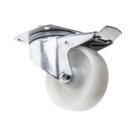 1 pcs - Tente Braked Swivel Castor Wheel, 200kg Capacity, 100mm Wheel