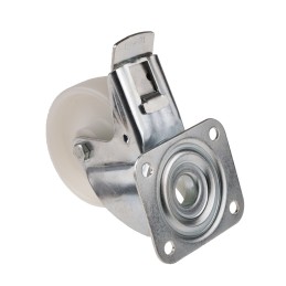 1 pcs - Tente Braked Swivel Castor Wheel, 200kg Capacity, 100mm Wheel