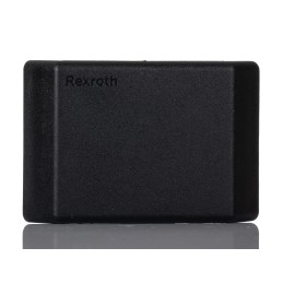 1 pcs - Bosch Rexroth Black Polypropylene Angle Bracket Cap, 50 x 50 Strut Profile, 10mm Groove