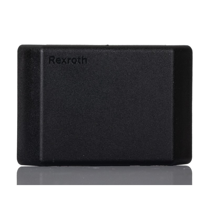 1 pcs - Bosch Rexroth Black Polypropylene Angle Bracket Cap, 50 x 50 Strut Profile, 10mm Groove