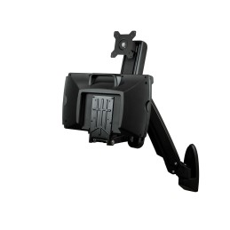 1 pcs - StarTech.com Wall Mounted Sit-Stand Desk, Max 24in Monitor, 1 Supported Display(s) With Extension Arm