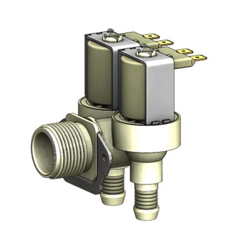 1 pcs - RS PRO Solenoid Valve, 3 port(s) , NC, 230 V ac/dc, 3/4in