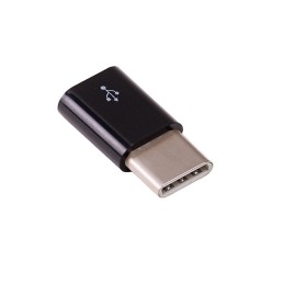 10 pcs : SC0220 - BLACK MICRO-USB-B TO USB-C ADAPT