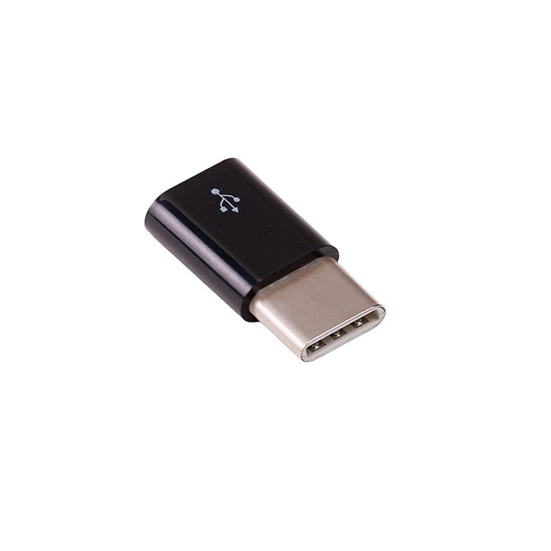 10 pcs : SC0220 - BLACK MICRO-USB-B TO USB-C ADAPT