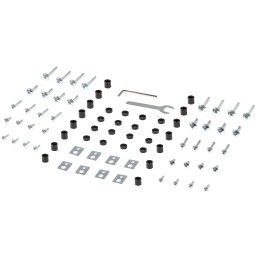 1 pcs - StarTech.com Floor Mounting Mobile TV Stand for 2 x Screen, 60in Screen Size