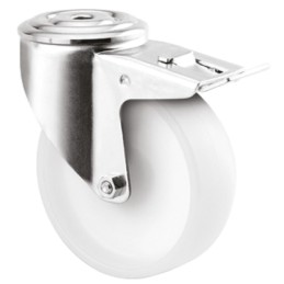 1 pcs - Tente Swivel Castor Wheel, 150kg Capacity, 80mm Wheel