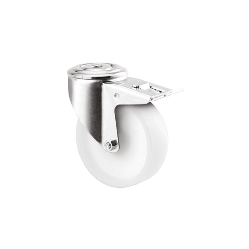 1 pcs - Tente Swivel Castor Wheel, 150kg Capacity, 80mm Wheel