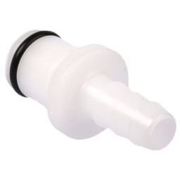 1 pcs - Colder Products Hose Connector, Straight Hose Tail Coupling 1/4in ID, 8.3 bar