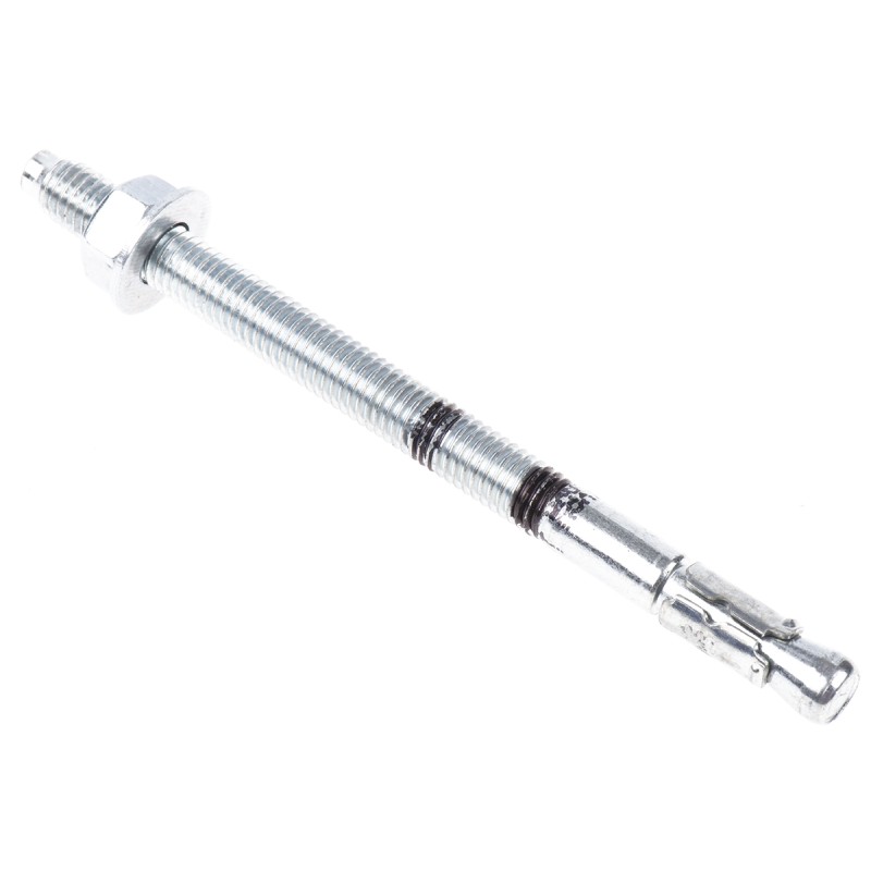 10 pcs - RawlPlug Steel Wall Plug 8mm x 115mm, 8mm Fixing Hole