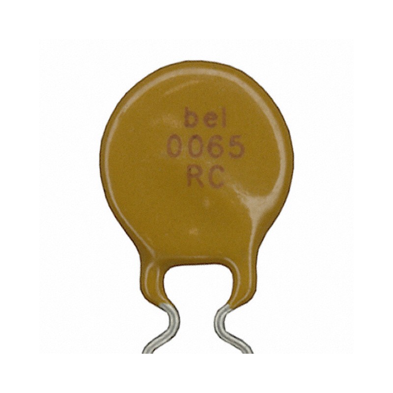 10 pcs : 0ZRC0065FF1E - PTC RESET FUSE 90V 650MA RADIAL