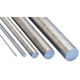 1 pcs - RS PRO Aluminium Alloy Rod 2 1/2in Diameter, 24in L