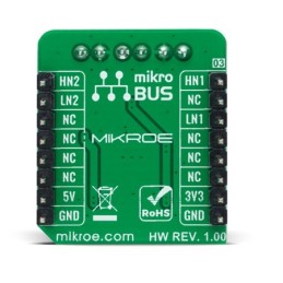 1 Box of 1 - MikroElektronika DC Motor 21 Click DC Motor Driver for A3910 for MikroBUS